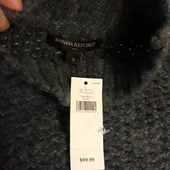 NWT Banana Republic Women's Mock-neck Sweater - Picture 11 of 12